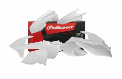 POLISPORT PLASTIKKIT PLASTIKSATZ für KTM SX/SXF 125 16-18 WHITE