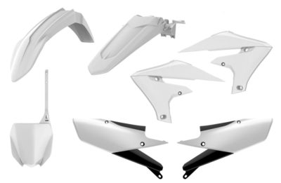 POLISPORT PLASTIKKIT PLASTIKSATZ YAMAHA YZF 250 19-/450 18- WHITE