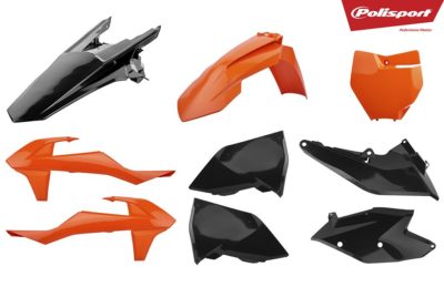 POLISPORT PLASTIKKIT PLASTIKSATZ für KTM SX 150 18-18 ORANGE/BLACK