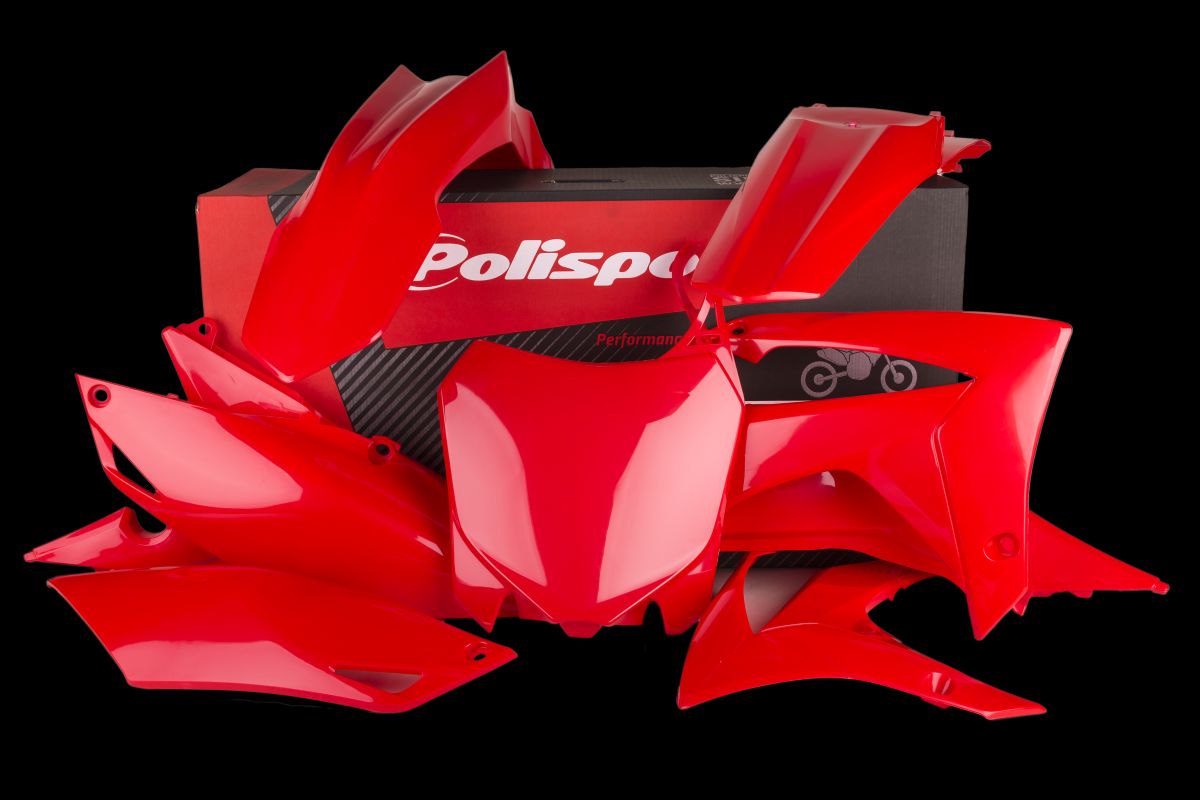 POLISPORT PLASTIKKIT PLASTIKSATZ HONDA CRF 250 14-17 / 450 13-16 RED