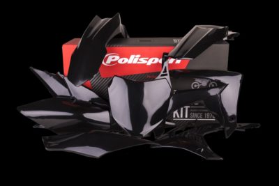 POLISPORT PLASTIKKIT PLASTIKSATZ HONDA CRF 250 14-17 BLACK