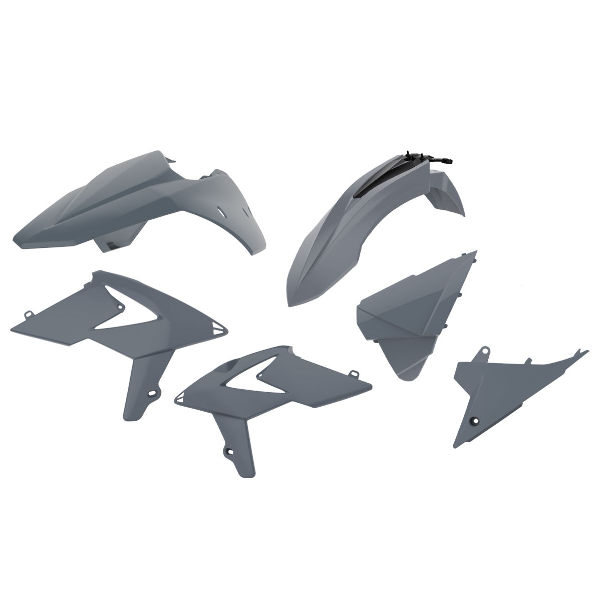 POLISPORT PLASTIKKIT PLASTIKSATZ BETA RR 250 13-17 GREY