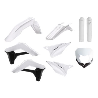POLISPORT PLASTIKKIT PLASTIKSATZ SHERCO SE 125 17-21 WHITE