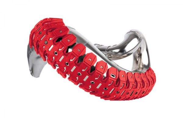 POLISPORT PIPE GUARD ARMADILLO RED