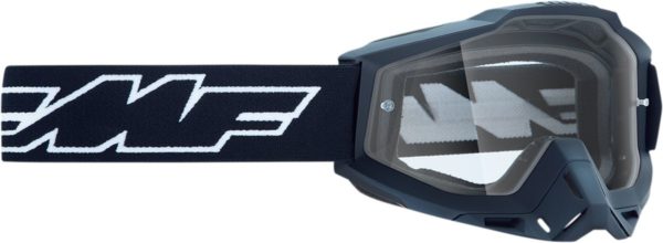 FMF VISION BRILLE GOGGLE OTG ROCKET BLACK CLEAR