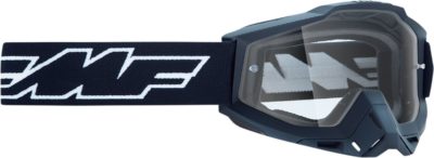 FMF VISION BRILLE GOGGLE YOUTH ROCKET BLACK CLEAR