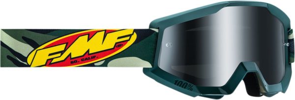 FMF VISION BRILLE GOGGLE ASLT CAMO MIRROR SILVER