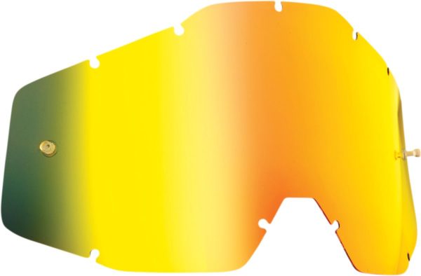 FMF VISION LENS ANTI FOG GOLD MIRROR SMOKE