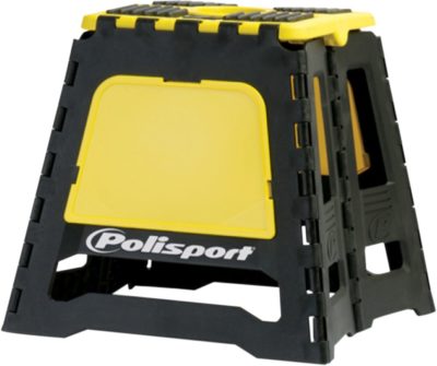 POLISPORT PIT BIKE STAND FOLDABLE POLISPORT LOGO YELLOW