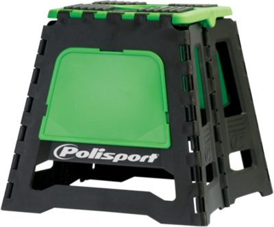 POLISPORT PIT BIKE STAND FOLDABLE POLISPORT LOGO GREEN
