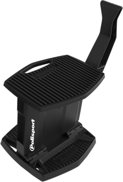 POLISPORT PIT LIFT BIKE STAND FOLDABLE POLISPORT LOGO BLACK