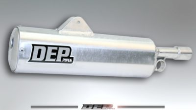 DEP 2-Takt Auspuff Schalldämpfer Silencer HONDA CR 125 81-82