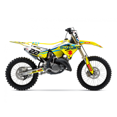 BLACKBIRD GRAPHICS DEKOR KIT SITZBEZUG KSRT STRIJBOS SUZUKI RM 125 250 01-09 RESTYLE