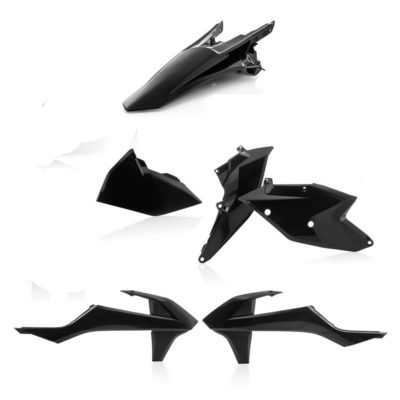 ACERBIS PLASTIKKIT PLASTIKSATZ für KTM SX 125 250 350 450 16-18 SCHWARZ