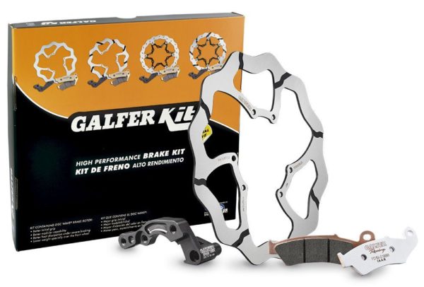 GALFER BRAKE KIT BREMSSCHEIBENKIT FIXED VORN 280MM OVERSIZE KAWASAKI KXF 250 450 15-19