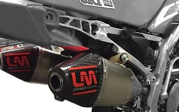 LM Auspuff Schalldämpfer Slip On Honda CRF 450 17-18