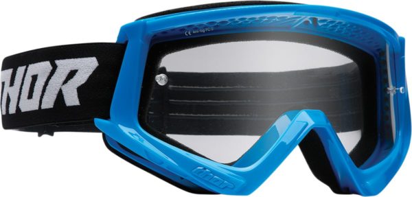 THOR BRILLE GOGGLE COMBAT YOUTH KIDS BLAU/SCHWARZ