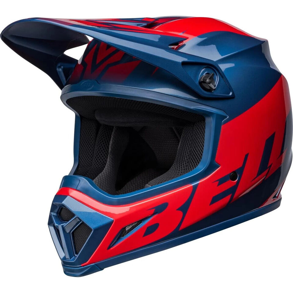 BELL MX-9 MIPS Offset Navy/Red / L