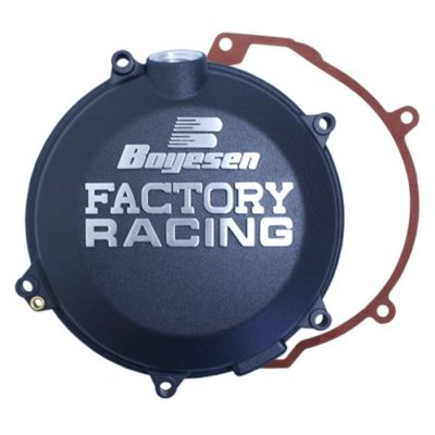Boyesen Factory Kupplungsdeckel für KTM SXF 450 500 13-15, EXC-F 12-16, für Husqvarna FC 14-15, FE 14-16 Schwarz