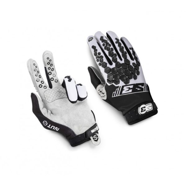 S3 Parts Handschuhe Nuts Hard Enduro Schwarz Größe L