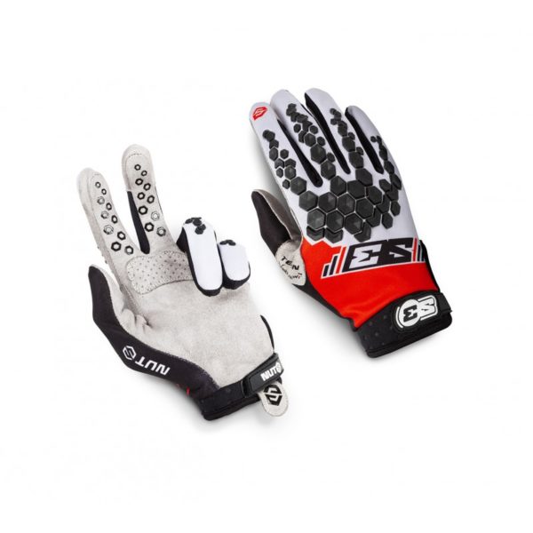 S3 Parts Handschuhe Nuts Hard Enduro Rot Größe L