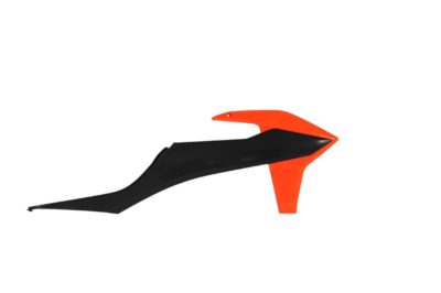 RTechmx Kühlerspoiler für KTM SX/SXF 2019- EXC 2020- Schwarz Orange