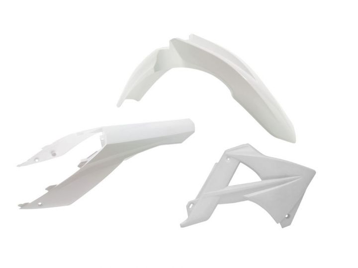 RTechmx Plastikkit für GasGas MC/EC125- 450 11-13 Weiß
