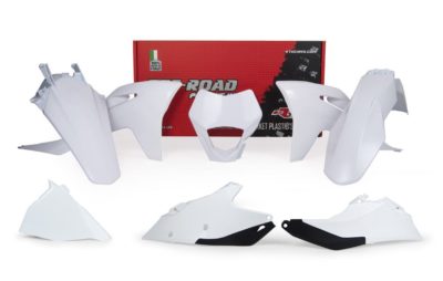 RTechmx Plastikkit für GasGas EC/EC-F 250-350 21- Weiß 6-teilig