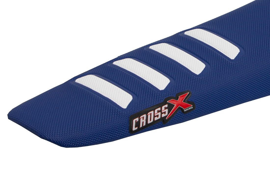 CrossX Sitzbezug UGS-WAVE für Husqvarna 701 Enduro/Supermoto Dunkelblau Weiß