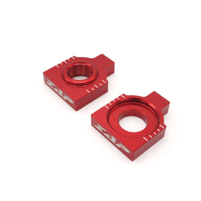 ZAP Achsenblöcke für GasGas EC 250 300 350 21- 20mm Rot