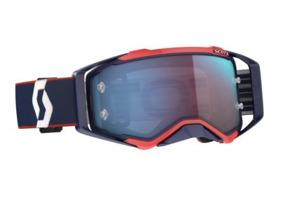 SCOTT Prospect retro blue/red / blue chrome works