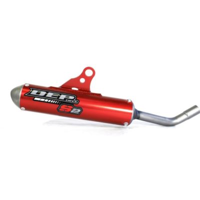 DEP 2-Takt Auspuff Schalldämpfer Silencer für GasGas MC 65 24-25 RED