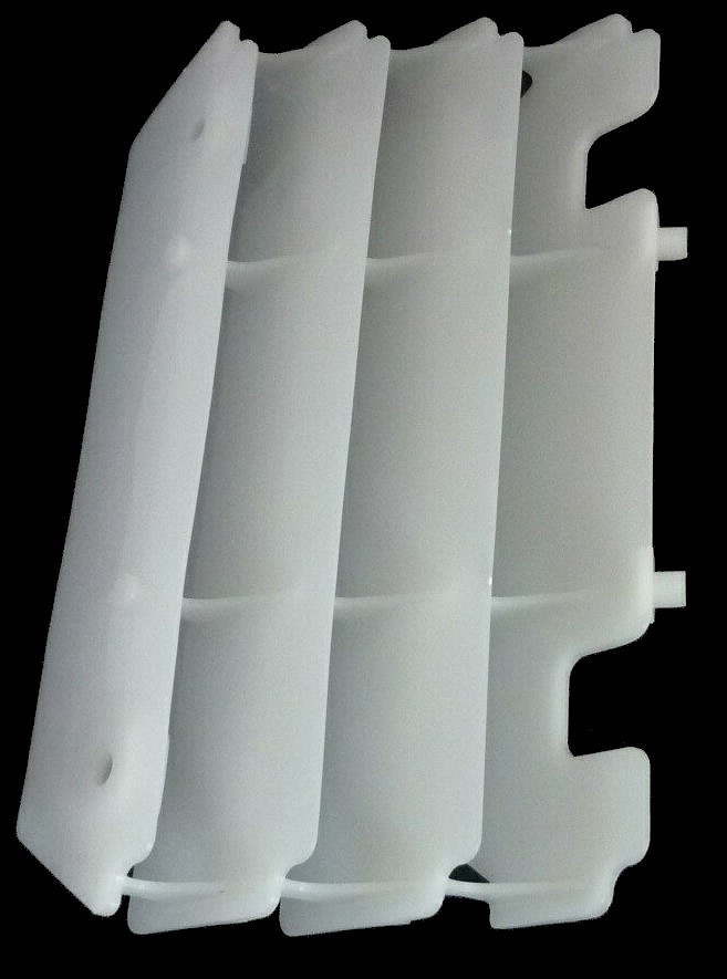 Kühlergrill Kühler Rippen 14037-1310-RZ Kawasaki KX 125 250 94-04 weiß