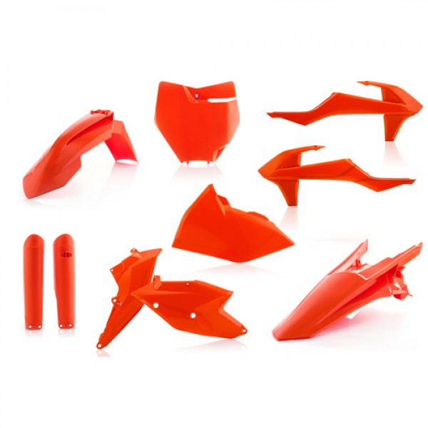 Plastiksatz Plastikkit KTM SX SXF 125 250 350 16-18 Neon Orange