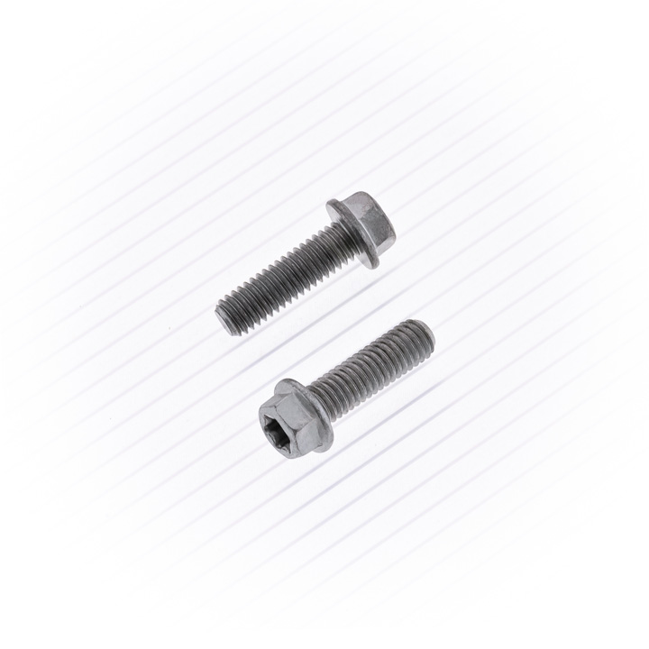 Bolt Schraube M6-1.0×20 SW 8 Euro Style Flansch 10 Stück