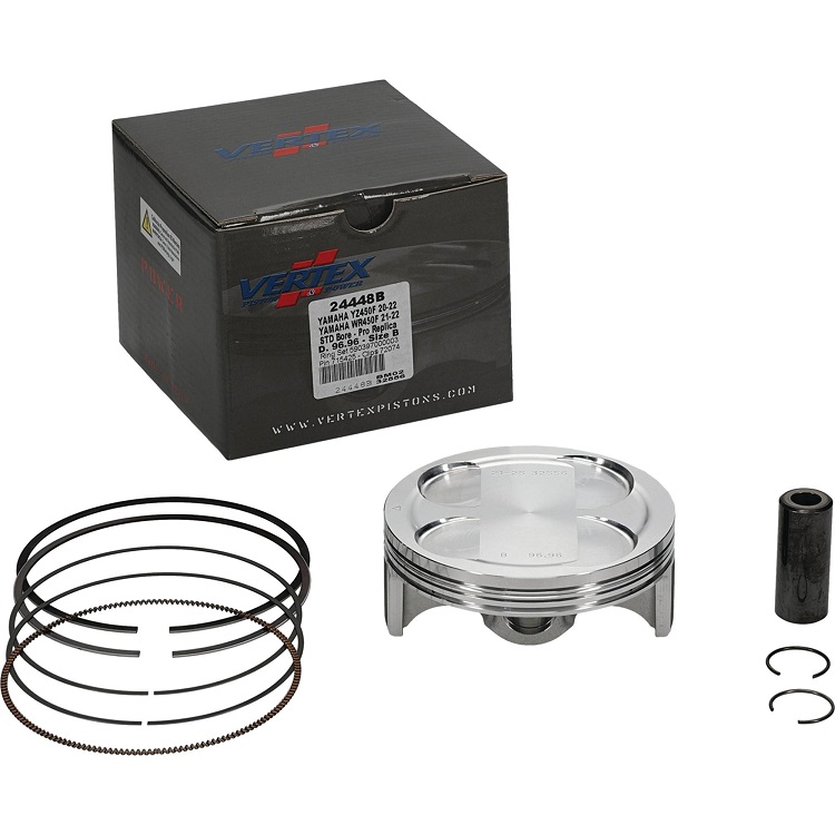 Vertex Kolben YAMAHA YZ 450F 20-22, WR 450F 21-23, Fantic XXF 450 22, XEF 450 22- B Maß 96,96