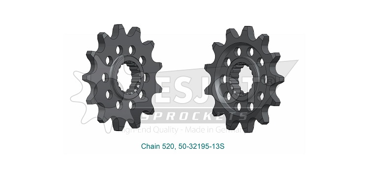 ZAP Motorritzel Ritzel vorn Sherco SE 250/300 21- 14 Zähne