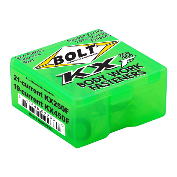 BOLT Schraubenkit für Plastikteile Kawasaki KX 250 21-, 450 19-