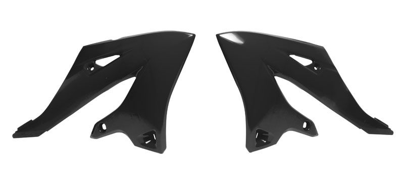 RTechmx Kühlerspoiler Yamaha YZ 125/250 2022- Schwarz