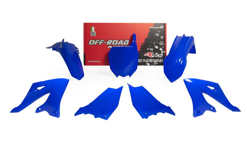 RTechmx Plastikkit Yamaha YZ 125/250 2022- Blau 5 tlg.
