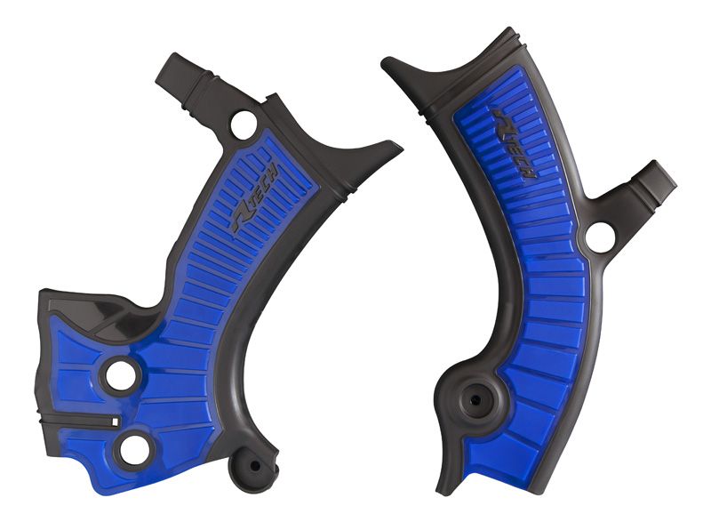 RTechmx Rtech Grip Rahmenschützer Yamaha YZ 250F 19-, 450F 18- Schwarz/Blau