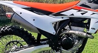 LM Exhaust Auspuffanlage Schalldämpfer für KTM SXF 250 2023-2025