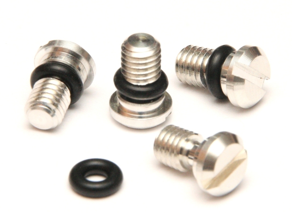 S-TECH Gabel-Entlüftungsschraube KYB/SHOWA M5 inkl.O-Ring