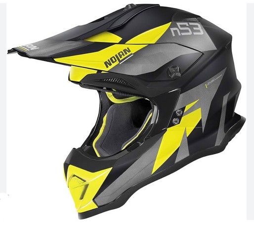 Nolan N53 Helm – Portland Black / yellow – XL