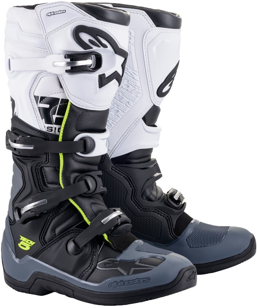 ALPINESTARS TECH 5 grau/schwarz/weiss Gr. US8 / EU42